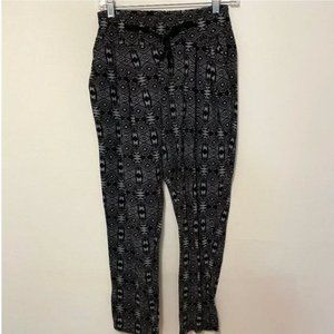 Vintage tribal pattern harem pants